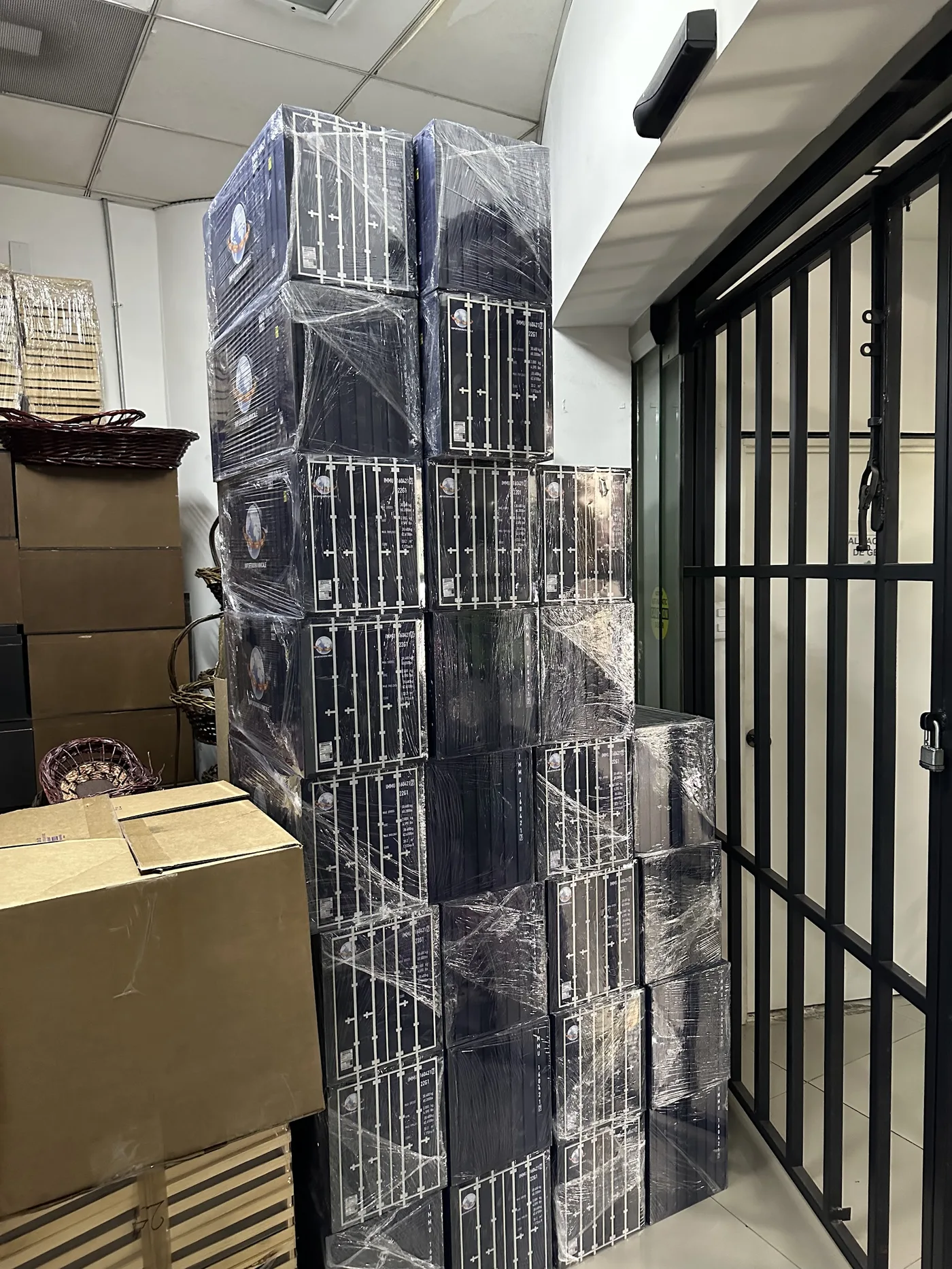Caja de vino navideña de la línea de cajas de vino corporativas
